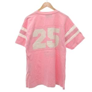 GUCCI Tシャツ Eschatology プリント S ピンク 655459 XJDLY