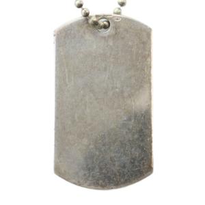 GUCCI ネックレス アクセサリー ドッグタグ ペンダント ロゴ Silver925 シルバー色 GY18 /MQ