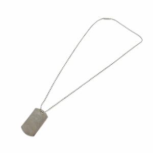 GUCCI ネックレス アクセサリー ドッグタグ ペンダント ロゴ Silver925 シルバー色 GY18 /MQ