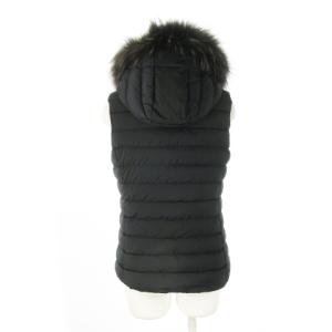 TATRAS ORSIERA ダウンベスト ラクーンファー 2 ブラック