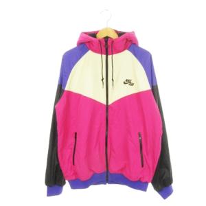 AIR ジップアップパーカー L ピンク