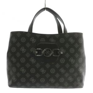 HENSELY LOGO Girlfriend Satchel ハンドバッグ ショルダー 2WAY PVC