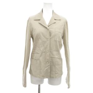 シャツジャケット 40 ベージュ