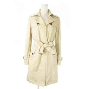 トレンチコート ロング丈 ベルト ライナー付き 38 M  ベージュ /AO14 GY18