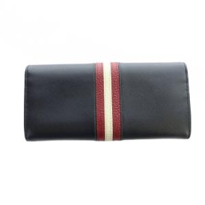 BALLY 長財布 ウォレット レザー ロゴ 黒 ブラック GY18 /MQ