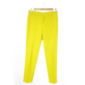 パンツ スラックス テーパード ウール 40 L 黄 イエロー /AO3 GY18