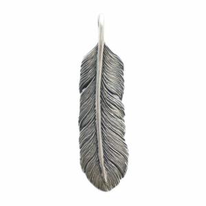 フェザー ネックレス トップのみ アクセサリー Silver925 シルバー色 GY18 /MQ