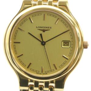 L5.631.2 グランドクラシック 腕時計 クォーツ カレンダー付き デイト ゴールドカラー