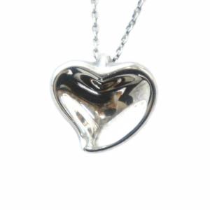 カーブドハート エルサ・ペレッティ ネックレス アクセサリー ペンダント ロゴ Silver925 シルバー色