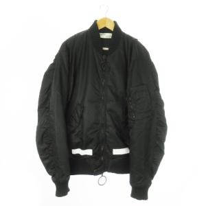 Off-White Brushed Bomber Jacket