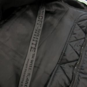 Off-White Brushed Bomber Jacket