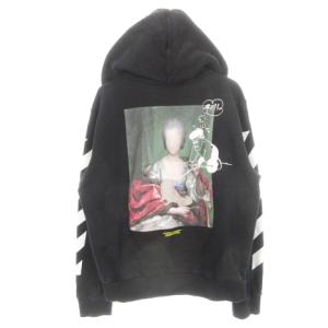 MARIANA SLIM ZIPPED HOODIE ジップアップパーカー 長袖 プリント ロゴ 裏起毛
