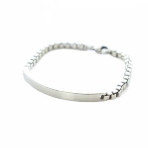 ベネチアン リンク ID ブレスレット Silver925
