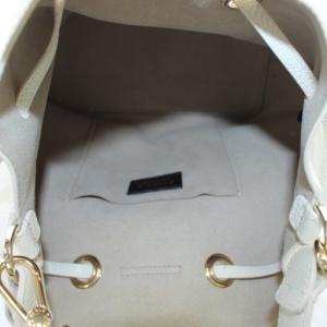 FURLA コスタンザ ハンドバッグ ショルダー 巾着 2WAY レザー ワンハンドル リボン ロゴ ゴールド金具