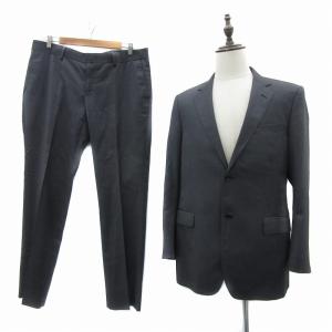 スーツ セットアップ 上下 テーラードジャケット ミドル丈 シングルボタン 総裏地 スラックスパンツ テーパードパンツ