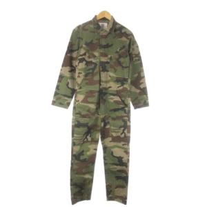 FLIGHT SUIT カモフラ S カーキ