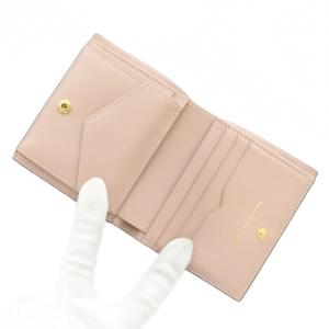 BONAVENTURA 財布 二つ折り レザー ロゴ ベージュ /XZ GY18