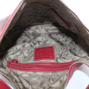 COACH ショルダーバッグ レザー 赤 レッド 9177 /XZ GY18