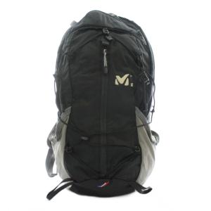 ALPINE 18 リュックサック バックパック デイパック ナイロン ロゴ 黒 ブラック MIS0424
