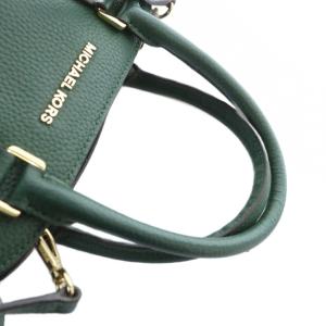 MICHAEL KORS ショルダーバッグ ハンド 2WAY 斜めがけ ロゴ レザー 緑 グリーン GY11 /MQ