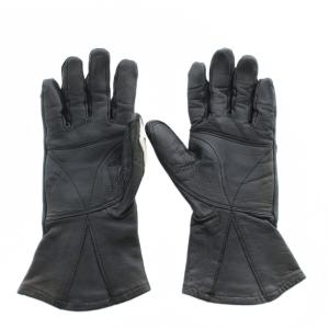 vanson Leathers X-RAY グローブ レザー 5本指 骨 スケルトン M ブラック ホワイト