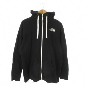 THE NORTH FACE Rearview FullZip Hoodie ジップアップパーカー スウェット ロゴ 裏起毛 アウトドア