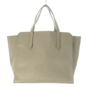 FURLA ハンドバッグ トートバッグ レザー 革 ロゴ チャーム付き グレージュ /CK24 GY18