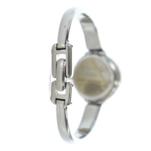 GUCCI 1400L 腕時計 ウォッチ クォーツ 黒文字盤 ロゴ シルバー色 GY18 /MQ OH