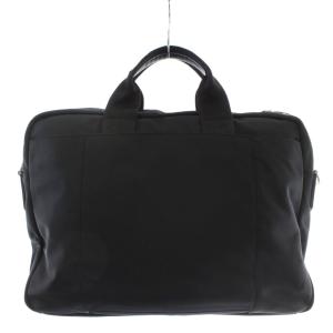 PAUL SMITH ビジネスバッグ ブリーフケース ショルダー 2WAY 牛革 レザー ナイロン ロゴ 黒 ブラック カーキ