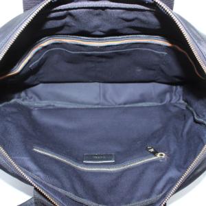 PAUL SMITH ビジネスバッグ ブリーフケース ショルダー 2WAY 牛革 レザー ナイロン ロゴ 黒 ブラック カーキ