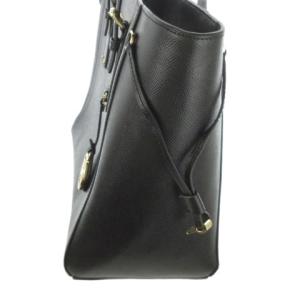 MICHAEL KORS VOYAGER トートバッグ レザー 革 肩掛け ロゴ ゴールド金具 黒 ブラック /AO18 GY18