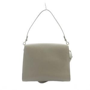 FURLA ハンドバッグ ショルダー 2WAY レザー ロゴ グレージュ GY18 /MQ
