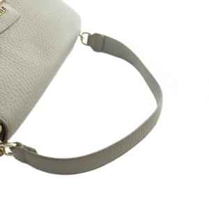 FURLA ハンドバッグ ショルダー 2WAY レザー ロゴ グレージュ GY18 /MQ