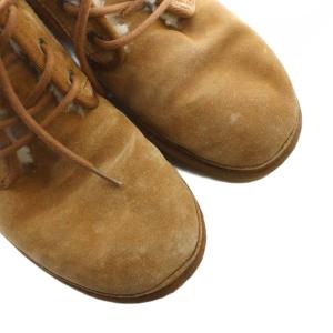 UGG australia 3236 Neumel ニューメル ムートンブーツ スエード ロゴ 10 28cm 茶 ブラウン GY18