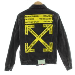 Firetape デニムジャケット S ブラック OMYE005S18812024