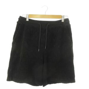 ショートパンツ モノグラム S ブラック