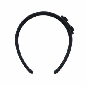 Salvatore Ferragamo VARA ヴァラ カチューシャ ヘアアクセサリー リボン 黒 ブラック GY11 /MQ