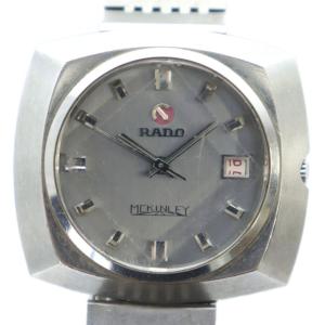 ジャンク品 HB-0303 腕時計 ウォッチ 自動巻き カレンダー付き シルバー色 GY18 /MQ