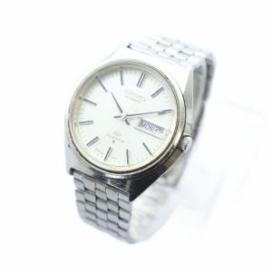 SEIKO 5606-7260 腕時計 自動巻きき デイト シルバーカラー