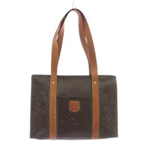 オールドセリーヌ ヴィンテージ マカダム トートバッグ ブラウン