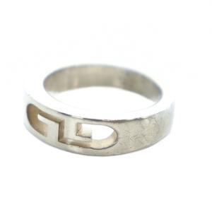 指輪 リング アクセサリー Silver925 ロゴ 22号 シルバー色 GY11 /MQ OH