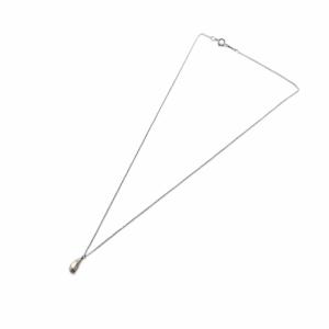 TIFFANY&Co. ティアドロップ ネックレス アクセサリー ペンダント ロゴ Silver925 シルバー色 GY18 /MQ