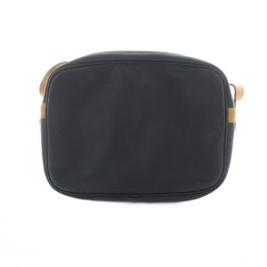 courreges ショルダーバッグ 斜めがけ レザー ロゴ 黒 ブラック GY18 /MQ