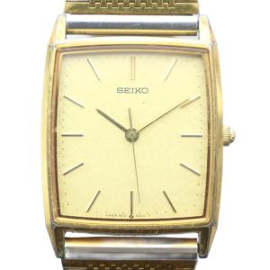 9021-5340 腕時計 ウォッチ クォーツ ロゴ スクエア ゴールド色 GY11 /MQ