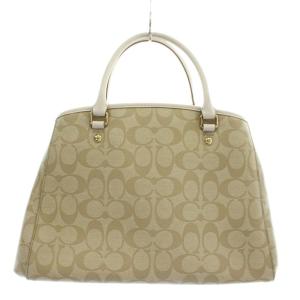 COACH シグネチャー スモール マーゴット キャリーオール トートバッグ ショルダー 2WAY PVC レザー