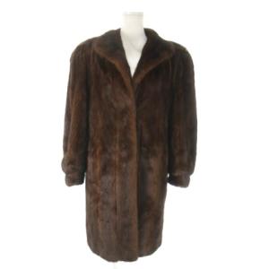 金サガ Belle Vison ファーコート ミンク ブラウン