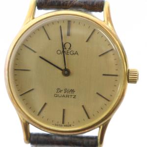 ジャンク品 DEVILLE QUARTZ 1330 腕時計 レザーベルト