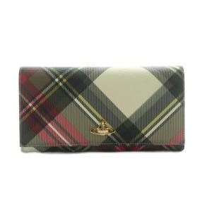 長財布 オーブ ブラウン ピンク マルチカラー