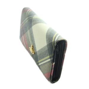 Vivienne Westwood 長財布 オーブ ブラウン ピンク マルチカラー