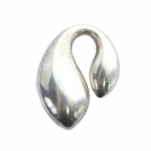 ダブルティアドロップ ネックレス トップのみ アクセサリー Silver925 シルバー色 GY13 /MQ